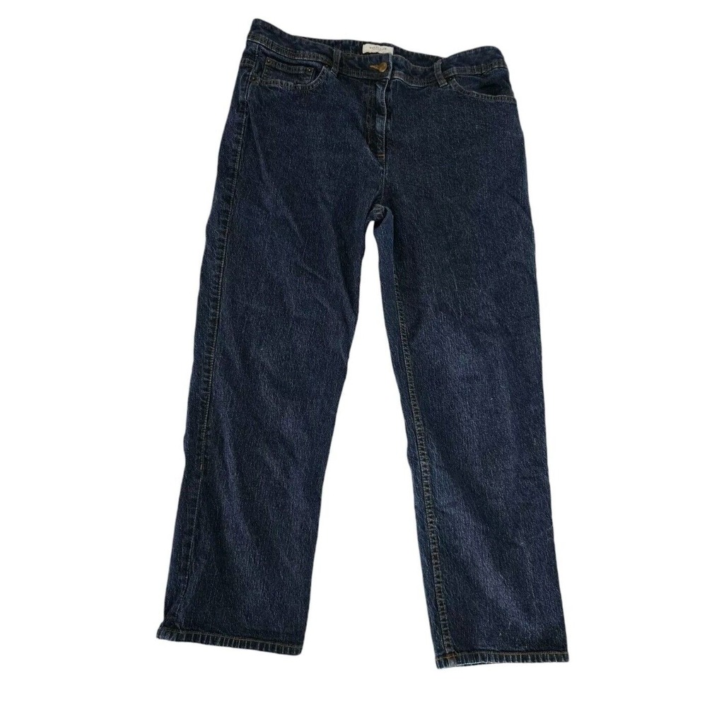 Van Heusen Womens‎ Stretch Straight Leg Jeans Size 10 Blue Denim Casual Pants